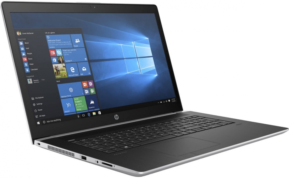 Ноутбук HP Probook 470 G5 2UB67EA (Intel Core i7 8550U 1800МГц/17.3"1920x1080/16Gb/512Gb SSD/DVD нет/NVIDIA GeForce 930MX/Wi-Fi/Bluetooth/Windows 10 Pro)