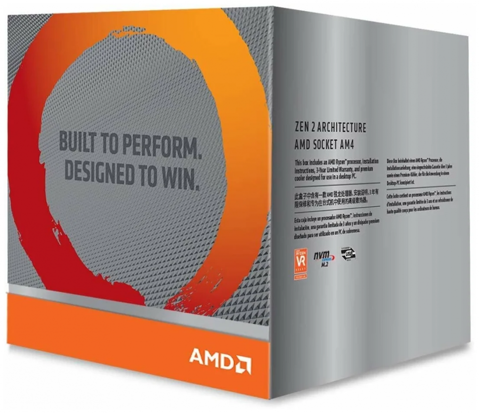 Процессор AMD Ryzen 9 3900X, BOX