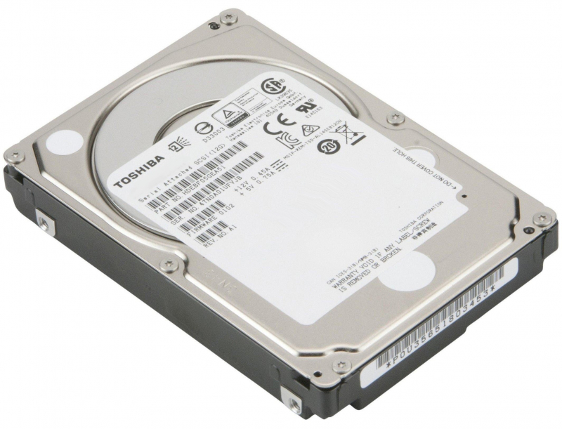 Жесткий диск Toshiba SAS 3.0 600Gb AL15SEB060N (10500rpm) 128Mb 2.5"