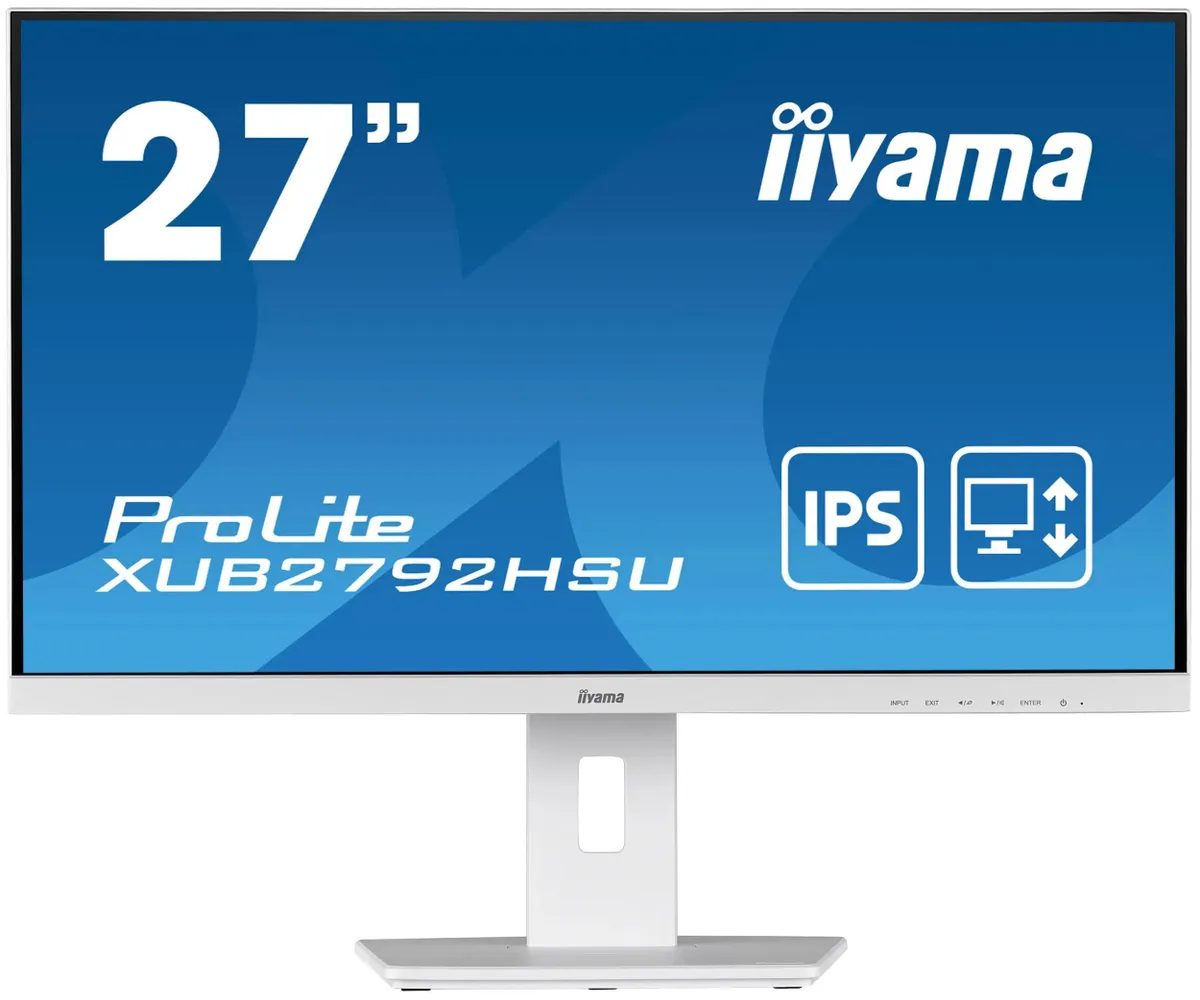 Монитор iiyama 23.8. Iiyama xub2492hsu-w1. Монитор Iiyama xub2792hsu-w1. Iiyama 27" xub2792qsu-w1 белый.