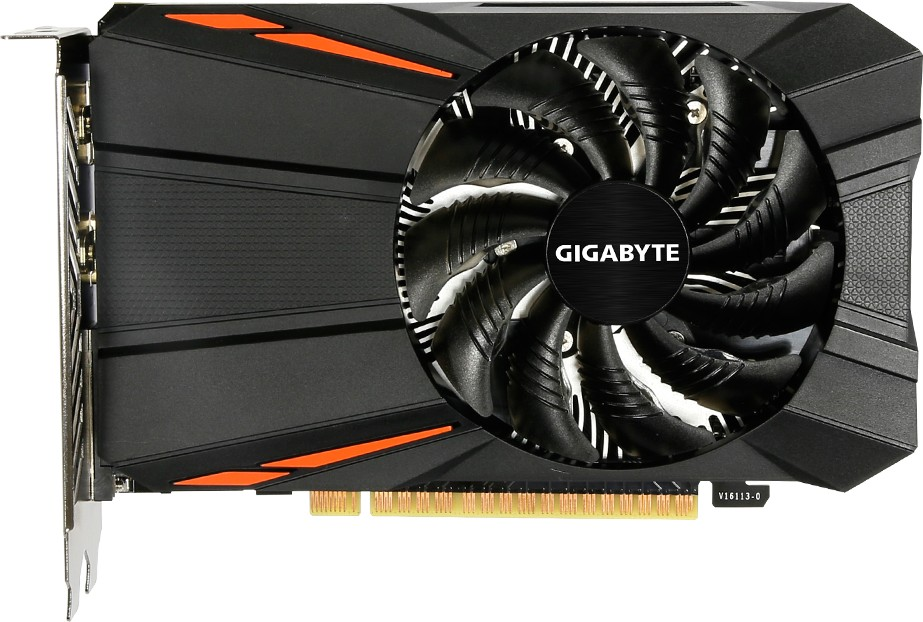 Видеокарта GIGABYTE GeForce GTX 1050 Ti D5 4G rev1.1