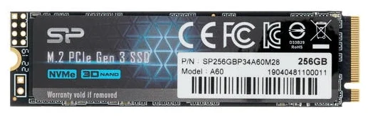 Твердотельный накопитель Silicon Power 256 GB SP256GBP34A60M28