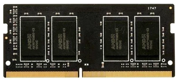 Оперативная память AMD 4GB DDR4 2133MHz SODIMM 260-pin R744G2133S1S-UO