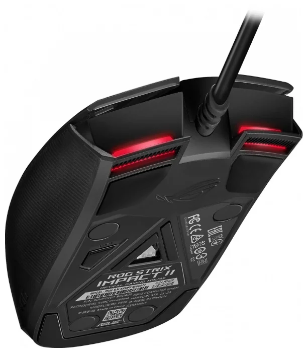 Игровая мышь ASUS ROG. Мышь-ASUS--Strix Impact II. ASUS ROG Strix Impact. ASUS ROG Strix Impact 2.