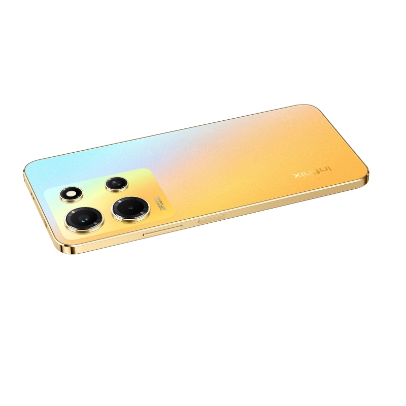 Смартфон Infinix hot 40i 256 ГБ золотистый.