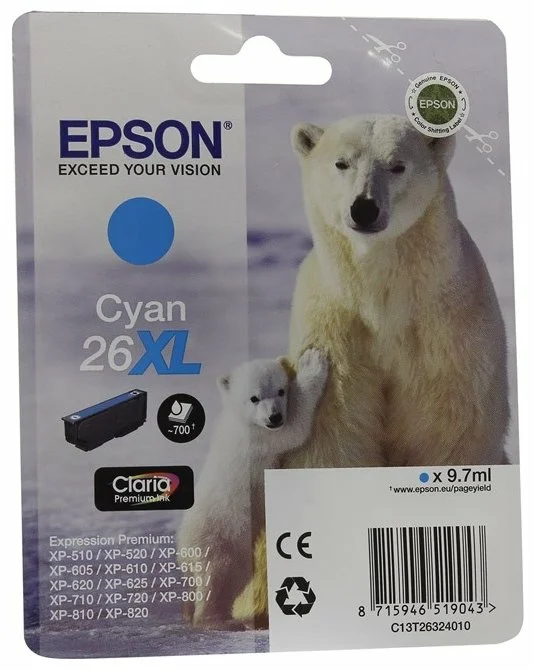 Картридж Epson EPSON 26XL C13T26324010