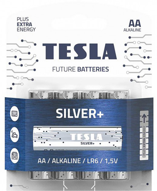 Батарейка Tesla Silver AA 
