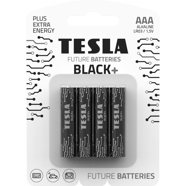 Батарейка Tesla BLACK AAA+