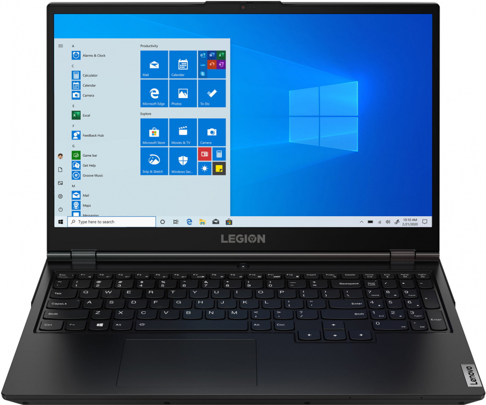 Ноутбук Lenovo Legion 5 15IMH05H 81Y6008HRU (Intel Core i5 10300H 2500MHz/15.6"/1920x1080/16GB/512GB SSD/DVD нет/NVIDIA GeForce GTX 1660 Ti 6GB/Wi-Fi/Bluetooth/Windows 10 Home)