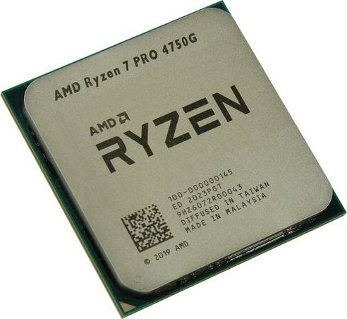 Процессор AMD Ryzen 7 PRO 4750G AM4, 8 x 3600 МГц, OEM