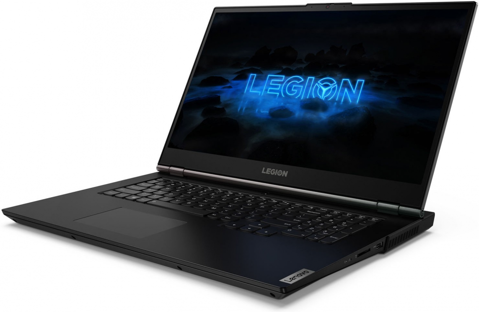 Ноутбук Lenovo Legion 5 17IMH05 82B3002BRU (Intel Core i7 10750H 2600MHz/17.3"/1920x1080/16GB/512GB SSD/1000GB HDD/DVD нет/NVIDIA GeForce GTX 1650 Ti 6GB/Wi-Fi/Bluetooth/Windows 10 Home)