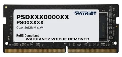 ОперативнаяпамятьPatriotPSD416G320081SDDR41x16GBSODIMMдляноутбука