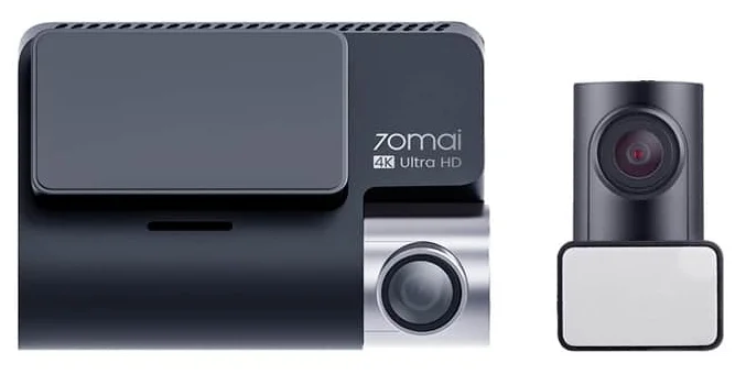 Видеорегистратор Xiaomi 70mai A800S 4K Dash Cam + RC06 set, 2 камеры, GPS, черный
