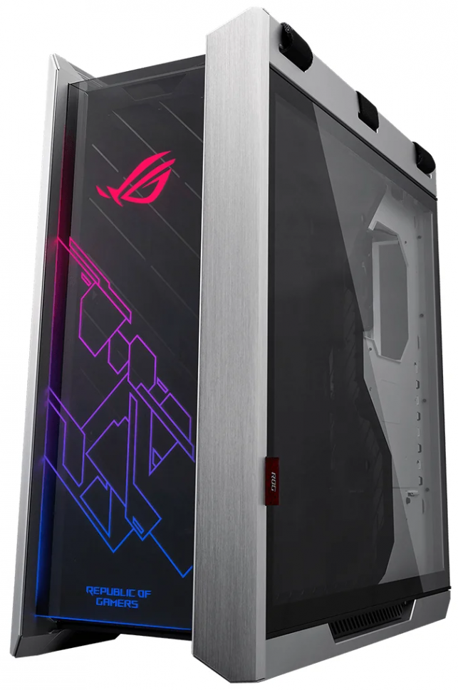 Asus helios white. Корпус ASUS ROG Strix Helios. ASUS ROG Strix Helios Case gx601. ASUS ROG Strix Helios gx601 White Edition. ASUS ROG Helios gx601.