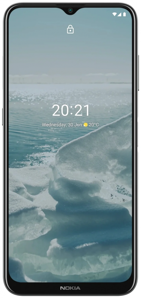 Смартфон Nokia G20 4/128GB серебристый 719901148531