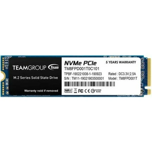 Внутренний SSD диск TEAM GROUP 1000Gb M.2 2280 PCI Express TM8FPD001T0C101