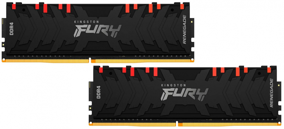 Оперативная память Kingston FURY Renegade RGB 16GB (8GBx2) DDR4 4000MHz DIMM 288-pin CL19 KF440C19RBAK2/16