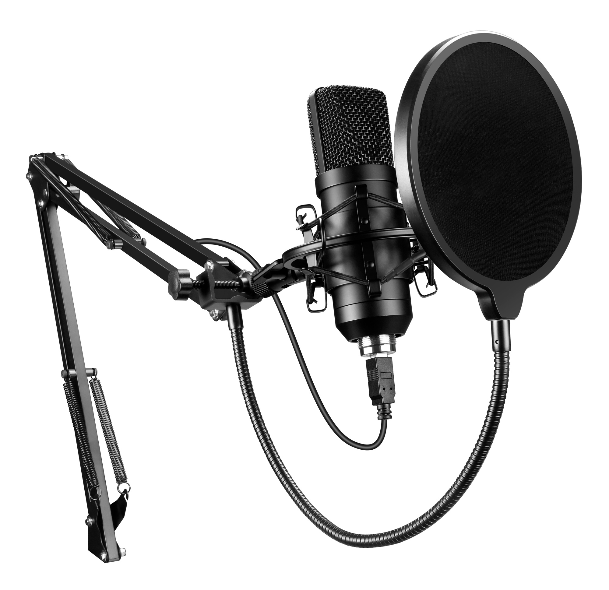 Микрофон проводной Оклик SM-700G 2.5м черный DHR-169B