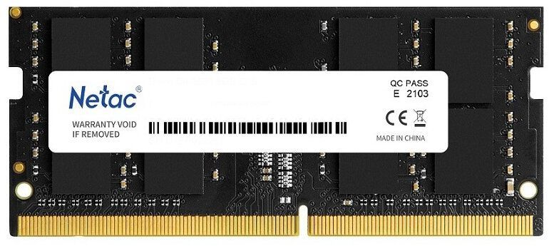 Оперативная память Netac Basic SO-DIMM DDR4 16GB 3200MHz NTBSD4N32SP-16