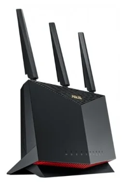 Роутер Wi-Fi ASUS RT-AX86S (90IG05F0-MO3A00), черный