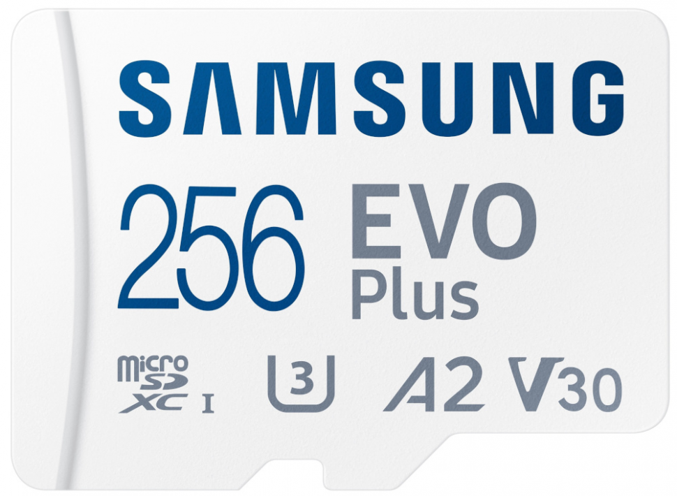 Карта памяти Samsung Micro Secure Digital XC Evo Plus Class 10 MB-MC256KA/RU 256Gb