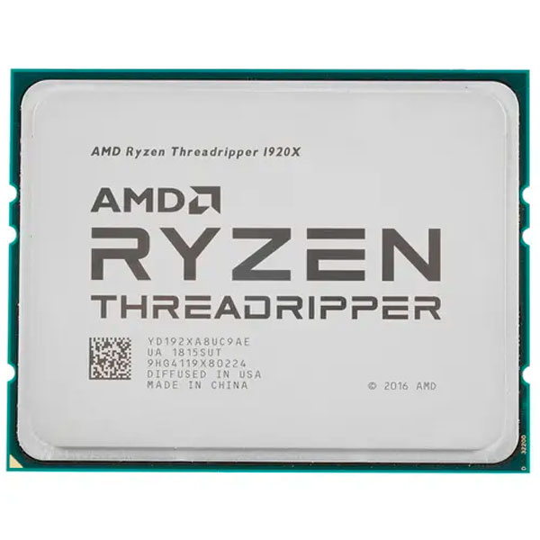 ПроцессорAMDCPUDesktopRyzenThreadripper12C/24T1920X(4.0GHz,38MBcache,180W,sTR4)tray