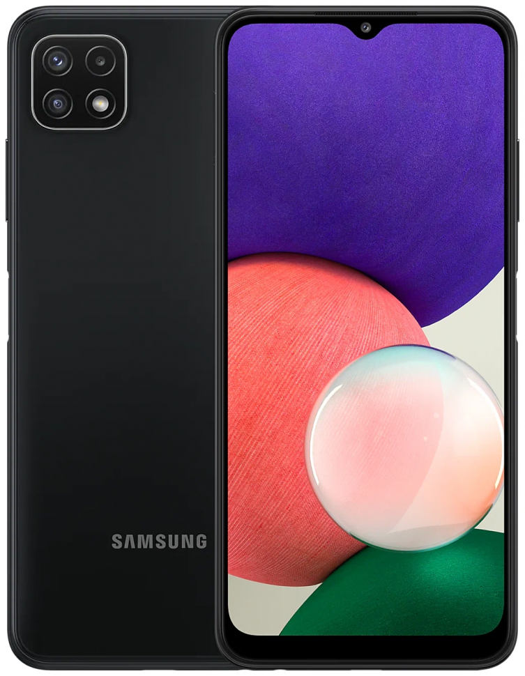 Смартфон Samsung Galaxy A22s 5G RU 4/128GB Серый SM-A226BZAVSER