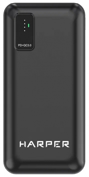Портативный внешний аккумулятор HARPER PB-0030 black H00003261