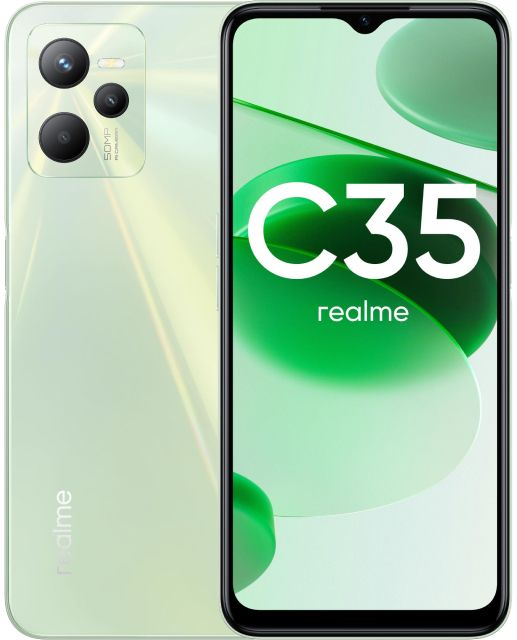 Смартфон realme C35 4/128 ГБ Зеленый 6042397