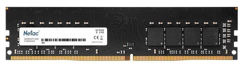Оперативная память Netac DDR4 DIMM 32 ГБ 3200 МГц NTBSD4P32SP-32J