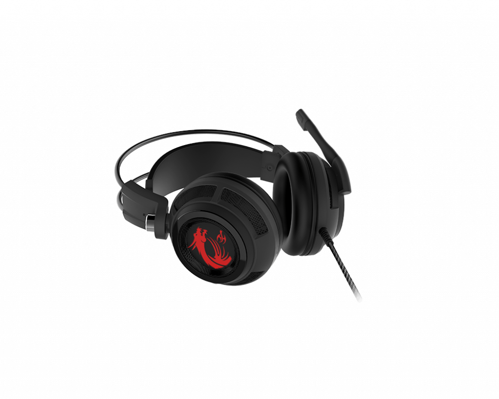 Msi ds502 gaming. Гарнитура MSI ds502. Наушники MSI ds502 Gaming Headset. MSI ds502 s37-2100910-sv1 USB. S37 2100910 sv1.