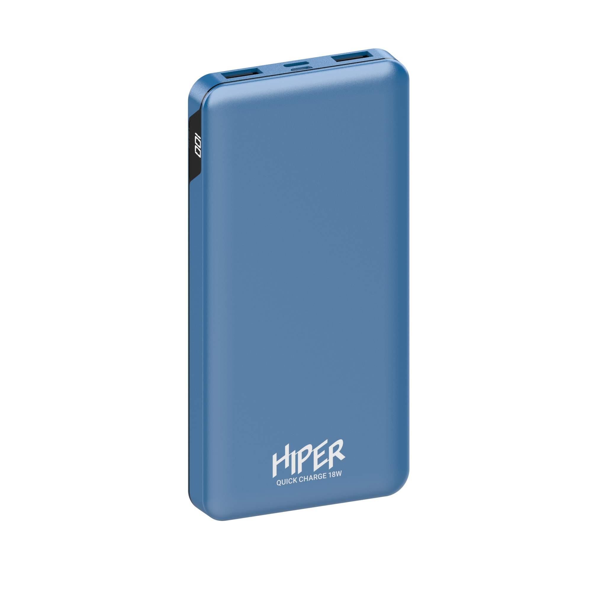 Мобильный аккумулятор Hiper MFX 10000 10000mAh 3A QC PD 2xUSB голубой (MFX 10000 BLUE)