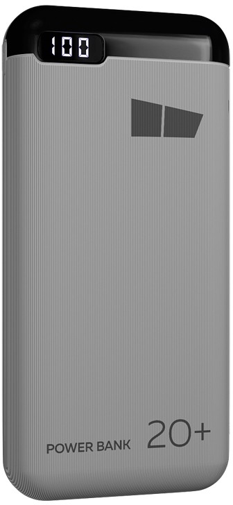 Внешний аккумулятор 20000mAh Smart 3USB Type-C 3A PD 20W+QC3.0 быстрая зарядка More choice PB32S-20 (White)