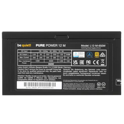 Pure power 12 m 650w