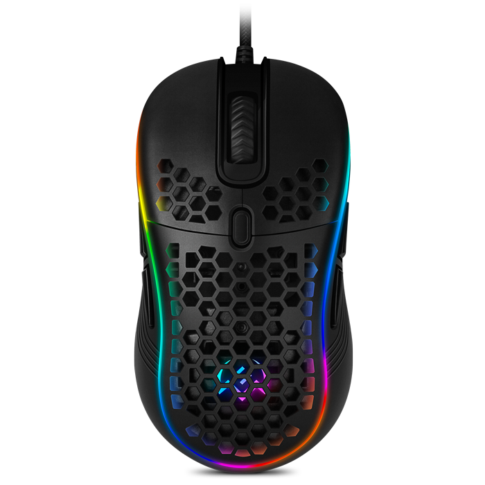 SVEN RX-G860 Игровая мышь чёрная (8 кнопок, 12800 dpi, USB, RGB подсветка )