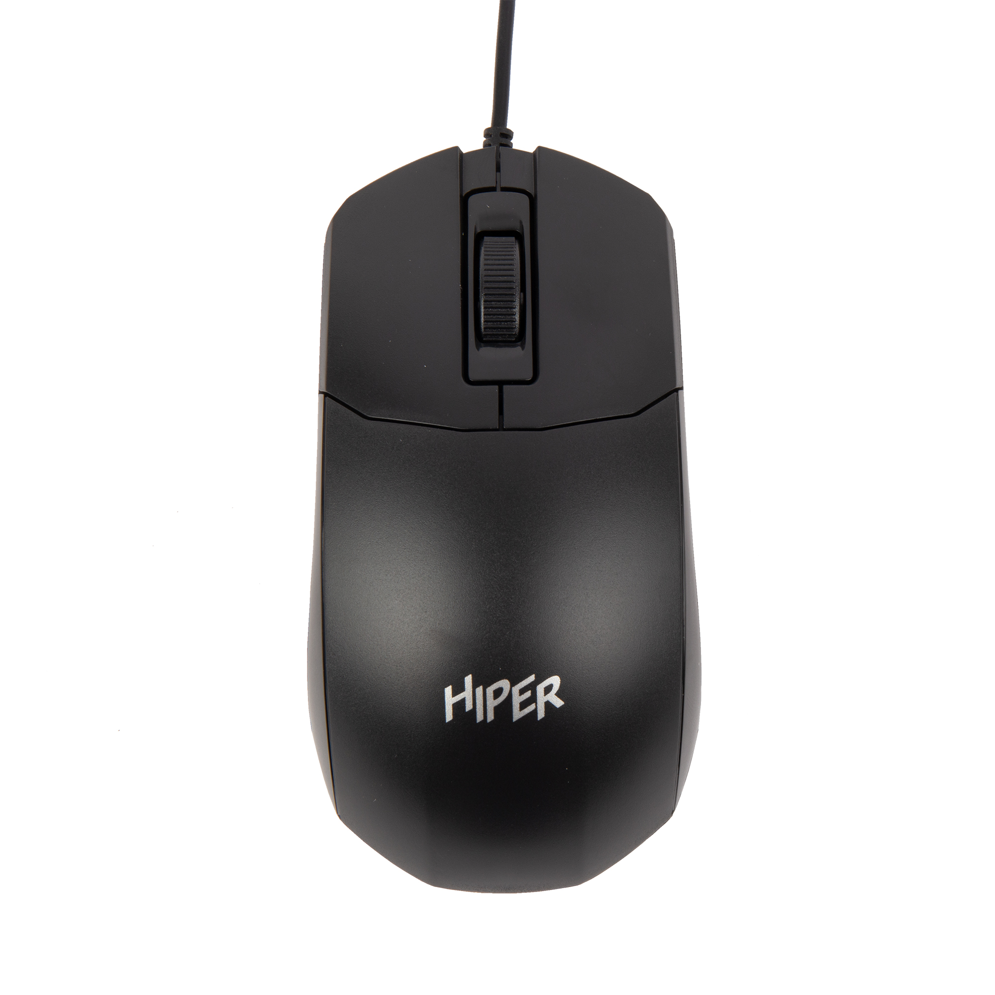 Мышь HIPER проводная OM-1900 {1000dpi, черный, 1,5м, USB, 3кнп}