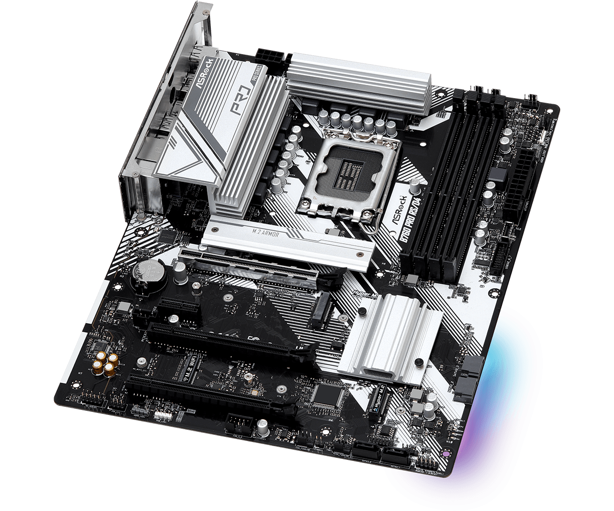 ASROCK b760 Pro RS/d4. Обзор ASROCK b760m Pro RS d4.